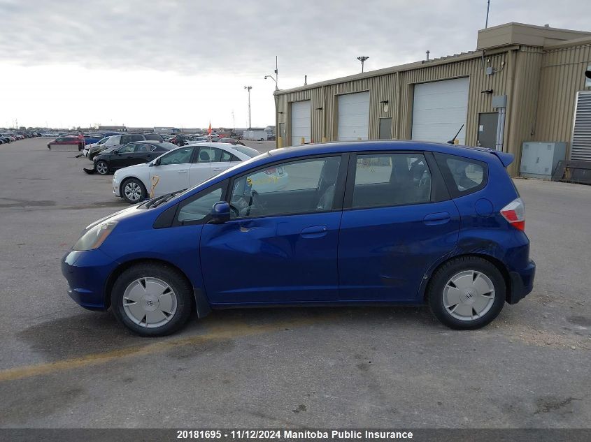 2010 Honda Fit Lx VIN: JHMGE8H5XAC800298 Lot: 20181695