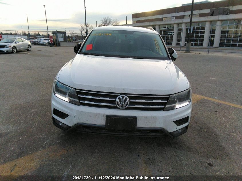 2018 Volkswagen Tiguan 2.0 Tsi VIN: 3VV0B7AX8JM157077 Lot: 20181739