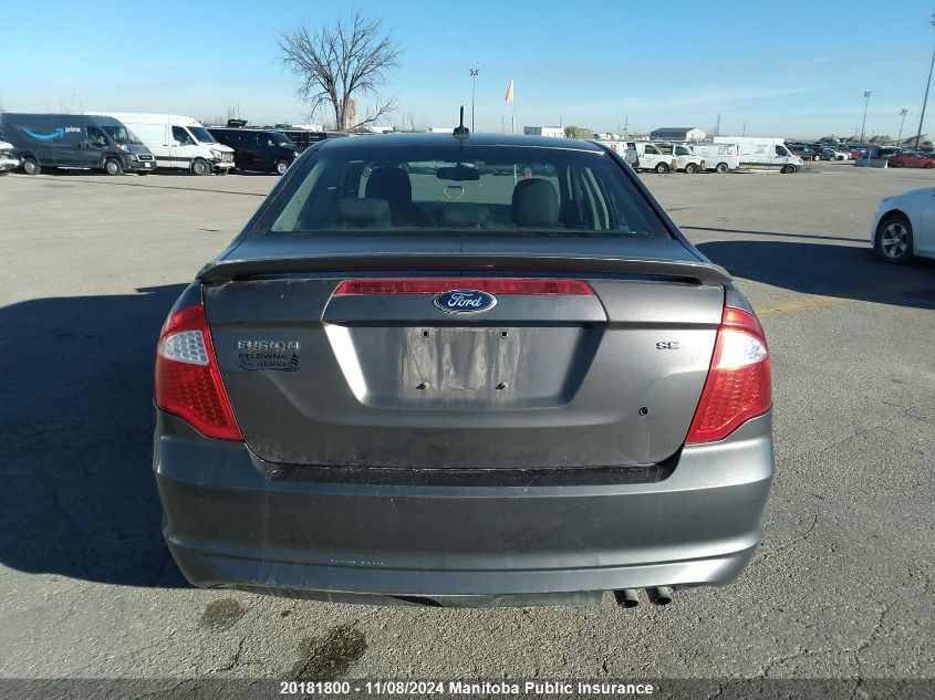 2010 Ford Fusion Se VIN: 3FAHP0HA4AR369513 Lot: 20181800