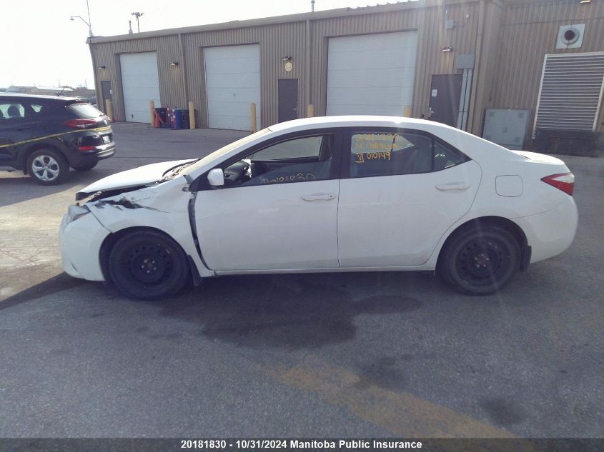 2014 Toyota Corolla Le VIN: 2T1BURHE7EC010149 Lot: 20181830