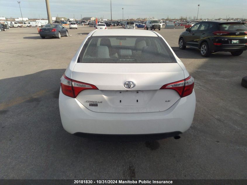 2014 Toyota Corolla Le VIN: 2T1BURHE7EC010149 Lot: 20181830
