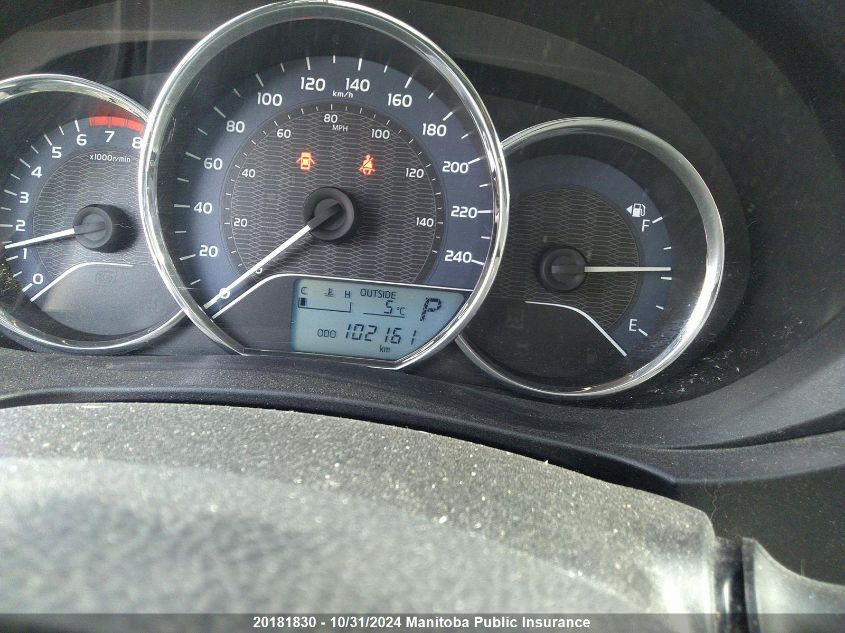 2014 Toyota Corolla Le VIN: 2T1BURHE7EC010149 Lot: 20181830