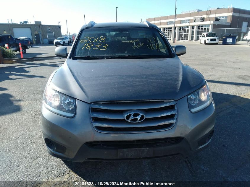 2012 Hyundai Santa Fe Gl VIN: 5XYZG3AB1CG110851 Lot: 20181833