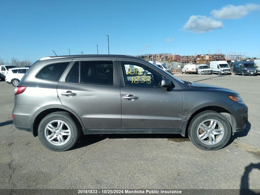 2012 Hyundai Santa Fe Gl VIN: 5XYZG3AB1CG110851 Lot: 20181833