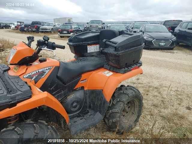 2010 Polaris Sportsman 500 H.o. 4X4 VIN: 4XAMH50A2AB806502 Lot: 20181858