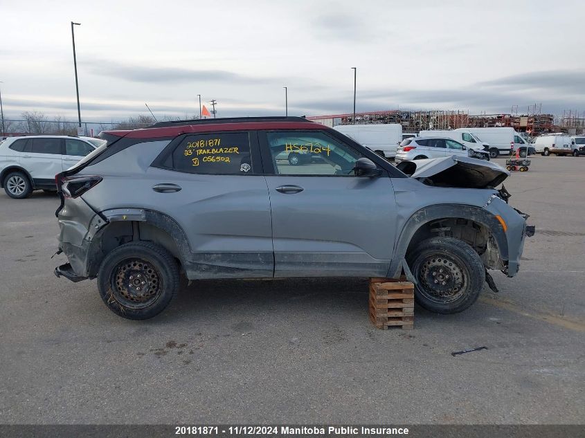 2023 Chevrolet Trailblazer Rs Turbo VIN: KL79MUSL8PB056502 Lot: 20181871