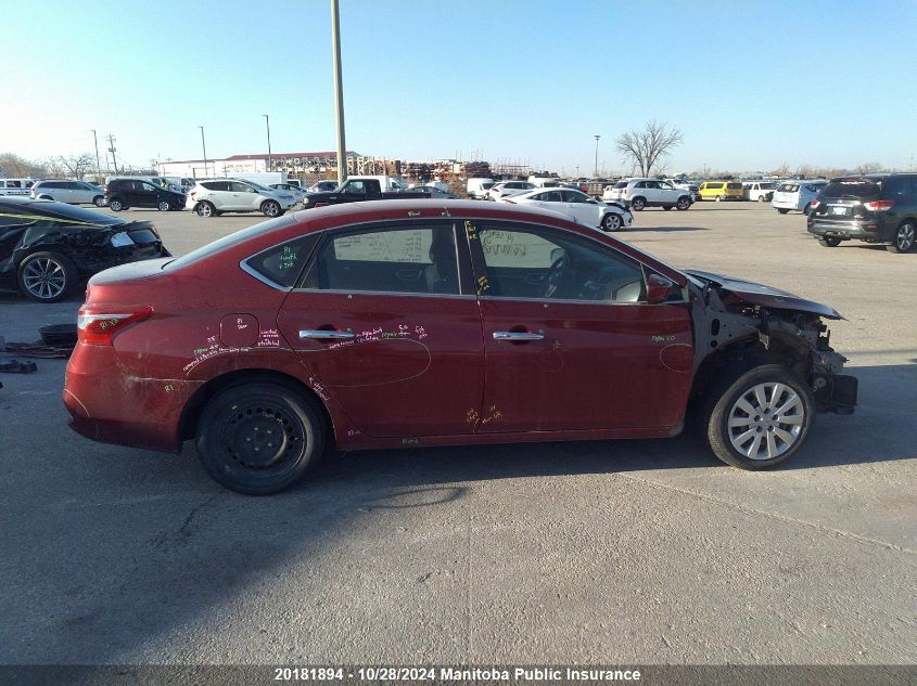 2019 Nissan Sentra 1.8 Sv VIN: 3N1AB7AP7KY321239 Lot: 20181894