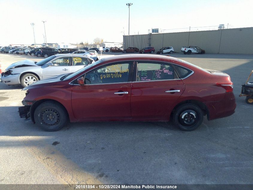 2019 Nissan Sentra 1.8 Sv VIN: 3N1AB7AP7KY321239 Lot: 20181894