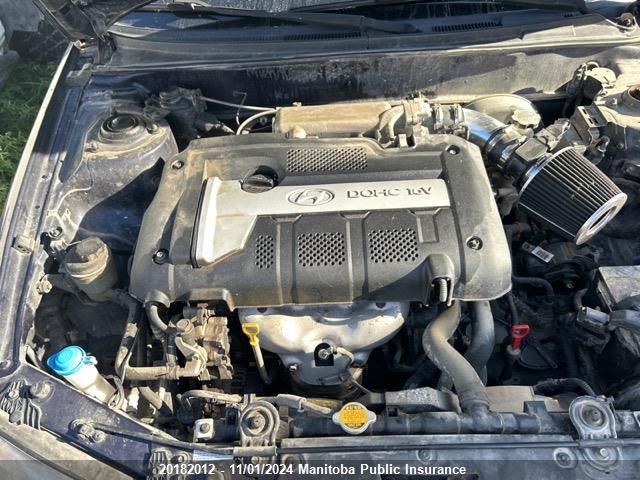 2005 Hyundai Elantra Ve VIN: KMHDN45D65U105532 Lot: 20182012