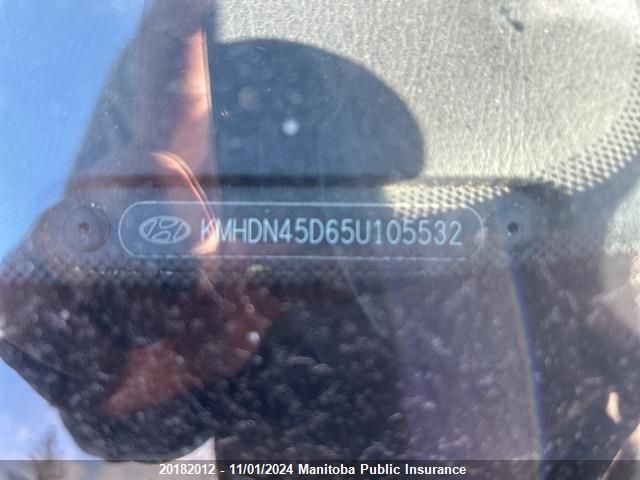 2005 Hyundai Elantra Ve VIN: KMHDN45D65U105532 Lot: 20182012