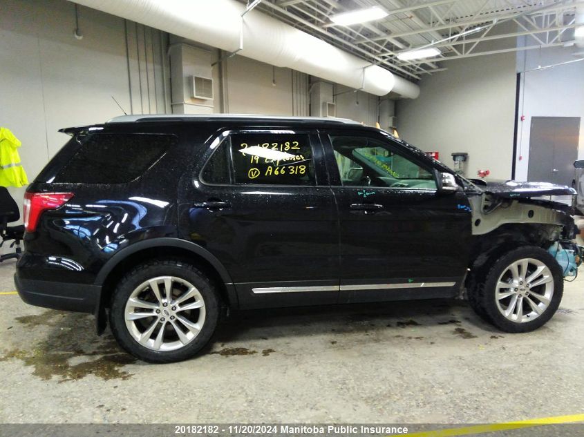 2019 Ford Explorer Xlt VIN: 1FM5K8DH1KGA66318 Lot: 20182182