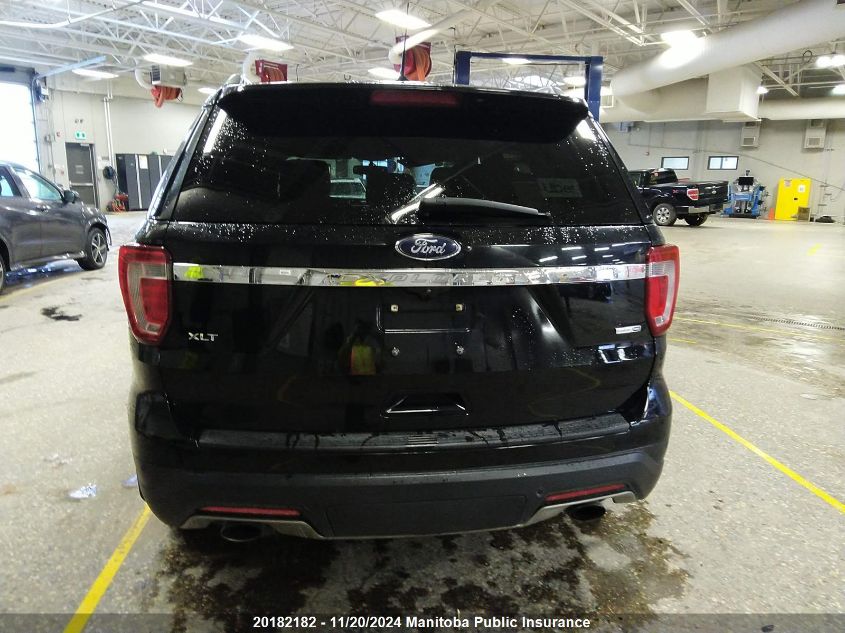 2019 Ford Explorer Xlt VIN: 1FM5K8DH1KGA66318 Lot: 20182182