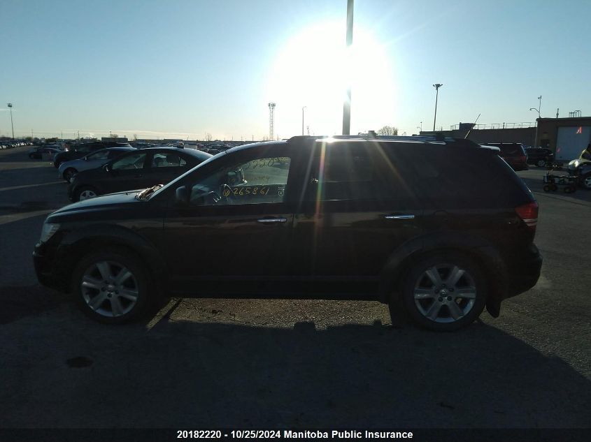 2010 Dodge Journey R/T VIN: 3D4PH6FV9AT265861 Lot: 20182220