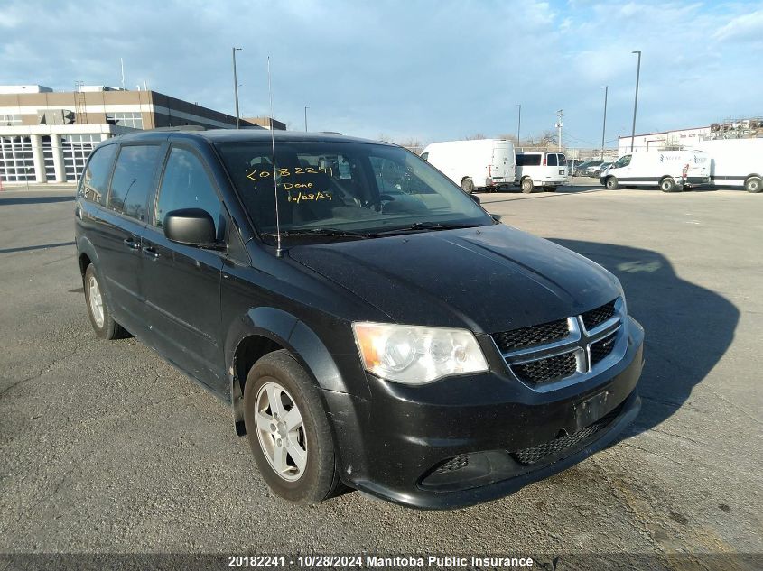 2012 Dodge Grand Caravan Se VIN: 2C4RDGBG6CR173806 Lot: 20182241