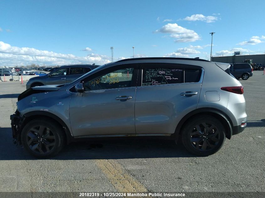 2022 Kia Sportage Ex S VIN: KNDPNCAC8N7000451 Lot: 20182319