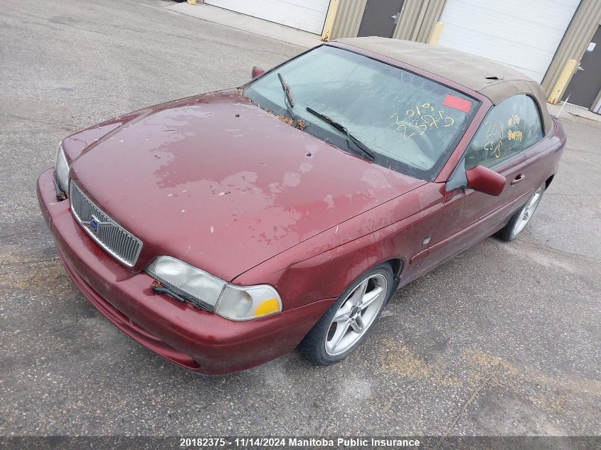 2000 Volvo C70 VIN: YV1NC56D9YJ011549 Lot: 20182375