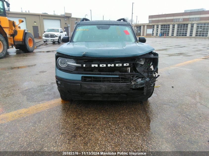 2022 Ford Bronco Sport VIN: 3FMCR9C67NRD63535 Lot: 20182376