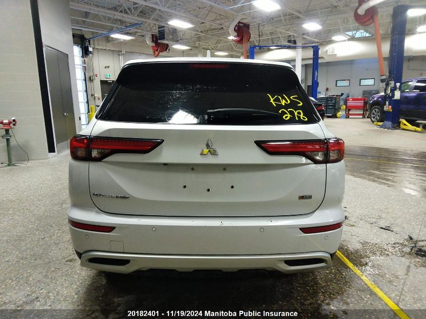 2022 Mitsubishi Outlander Se VIN: JA4J4UA82NZ609351 Lot: 20182401