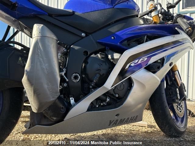 2016 Yamaha Yzf R6 VIN: JYARJ16N9GA003119 Lot: 20182410