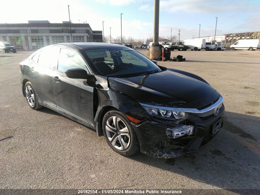 2018 Honda Civic Lx VIN: 2HGFC2F58JH001962 Lot: 20182554