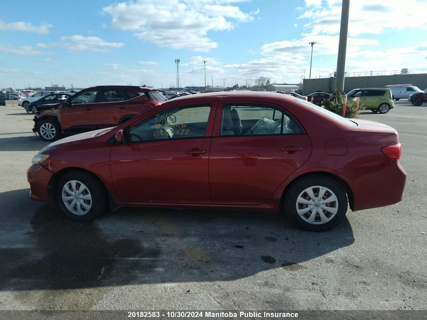 2009 Toyota Corolla Ce VIN: 2T1BU40E09C025077 Lot: 20182583