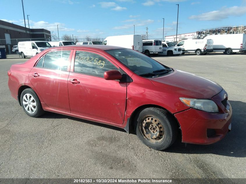 2009 Toyota Corolla Ce VIN: 2T1BU40E09C025077 Lot: 20182583