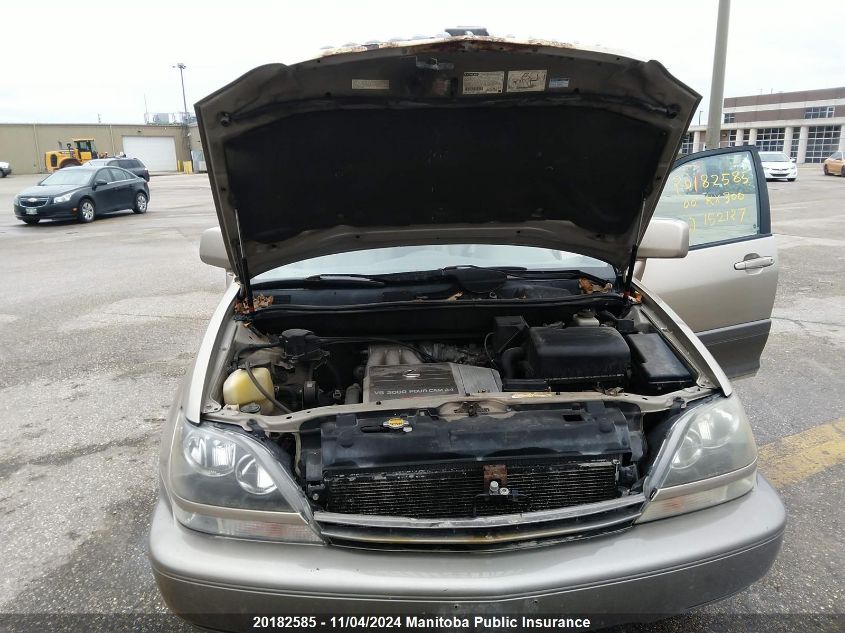 2000 Lexus Rx300 VIN: JT6HF10U7Y0152127 Lot: 20182585