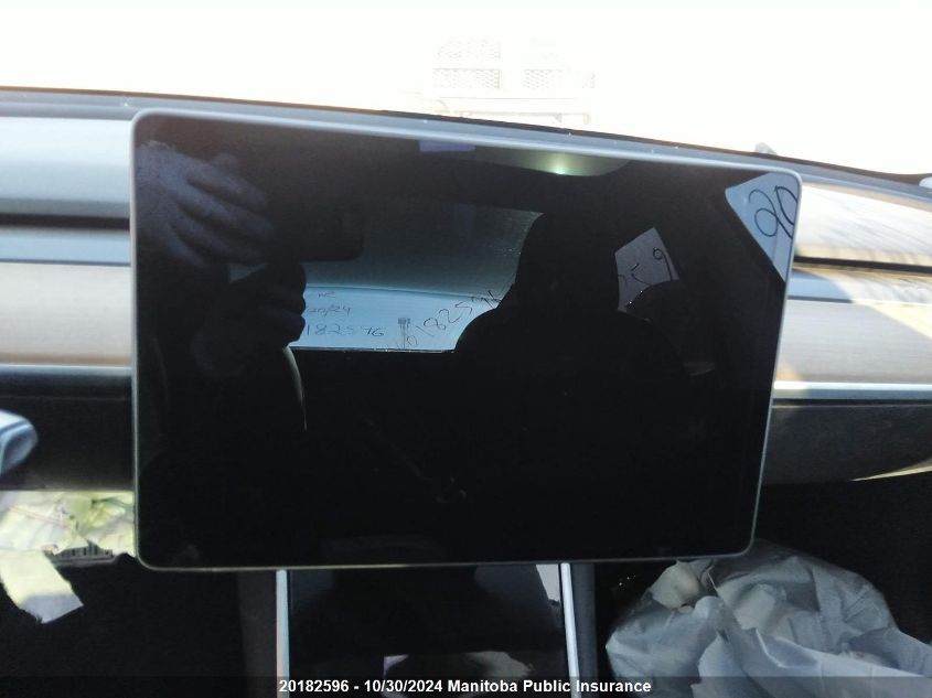 2020 Tesla Model 3 Standard Range Plus 50 VIN: 5YJ3E1EA1LF625759 Lot: 20182596