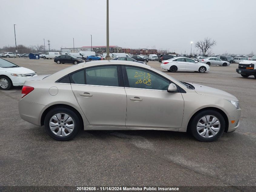 2012 Chevrolet Cruze Lt Turbo VIN: 1G1PF5SC4C7148478 Lot: 20182608