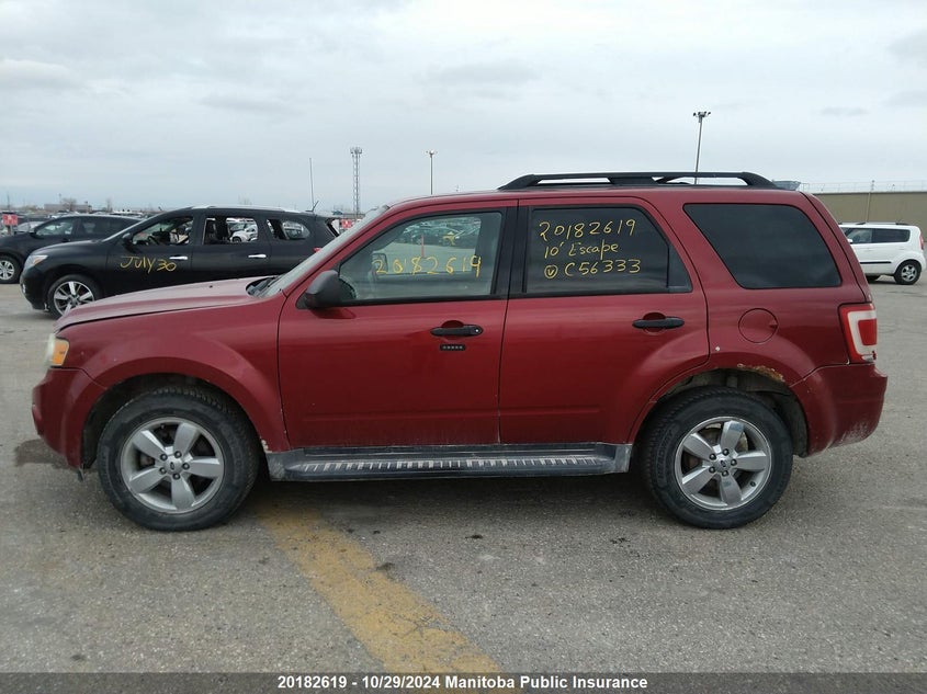 2010 Ford Escape Xlt V6 VIN: 1FMCU9DG2AKC56333 Lot: 20182619