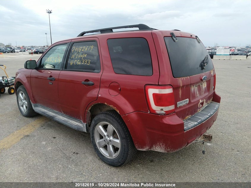 2010 Ford Escape Xlt V6 VIN: 1FMCU9DG2AKC56333 Lot: 20182619