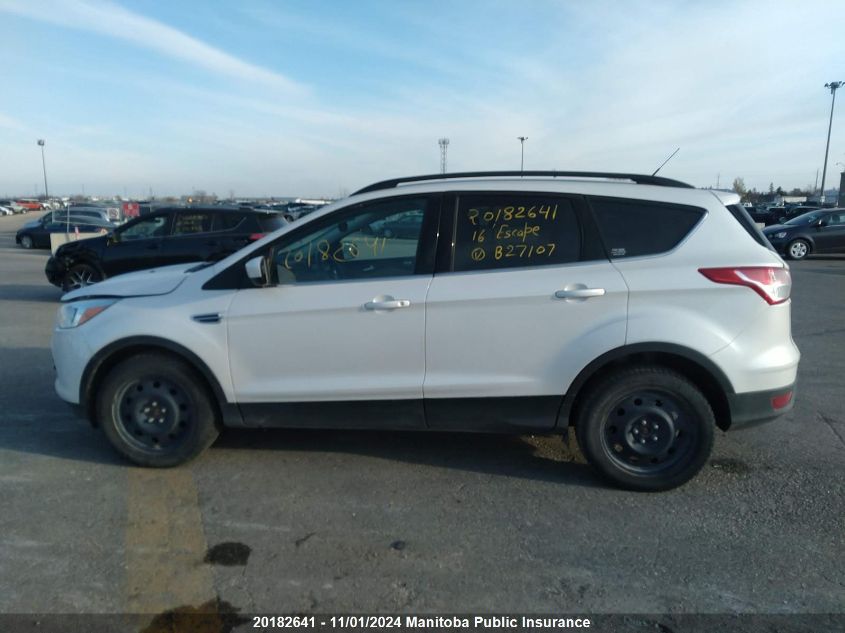 2016 Ford Escape Se VIN: 1FMCU9GX5GUB27107 Lot: 20182641