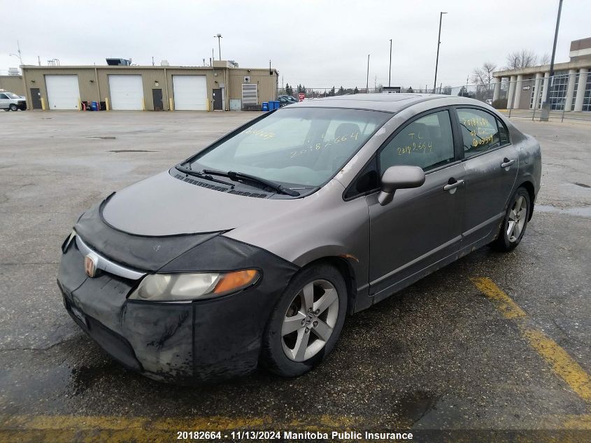 2006 Honda Civic Ex VIN: 2HGFA16876H031309 Lot: 20182664