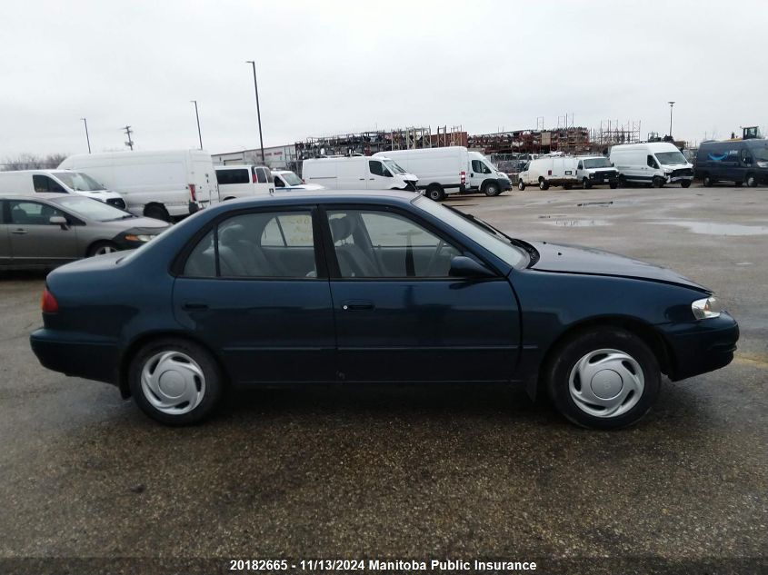 1998 Toyota Corolla Le VIN: 2T1BR12E4WC735074 Lot: 20182665