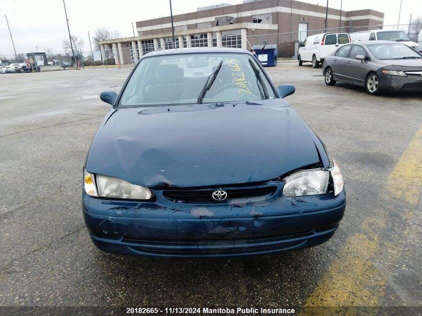 1998 Toyota Corolla Le VIN: 2T1BR12E4WC735074 Lot: 20182665