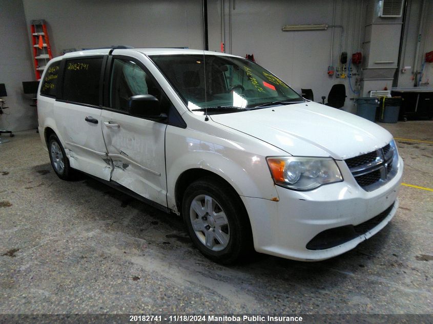 2012 Dodge Grand Caravan Se VIN: 2C4RDGBG5CR261584 Lot: 20182741