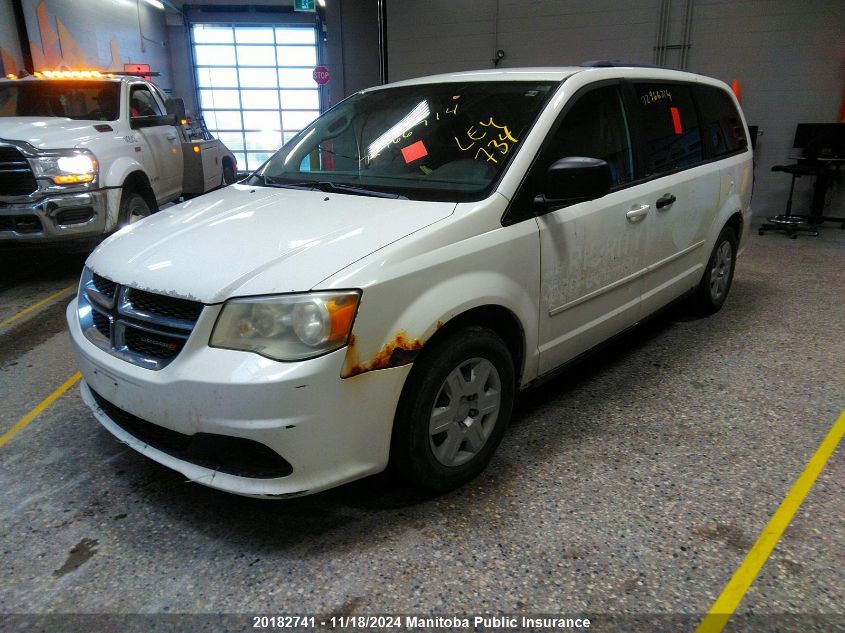 2012 Dodge Grand Caravan Se VIN: 2C4RDGBG5CR261584 Lot: 20182741