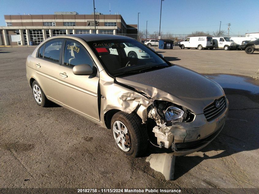 2010 Hyundai Accent Gl VIN: KMHCN4BCXAU506325 Lot: 20182758