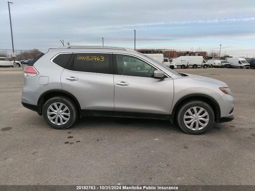 2015 Nissan Rogue S/Sl/Sv VIN: 5N1AT2MV9FC882608 Lot: 20182763