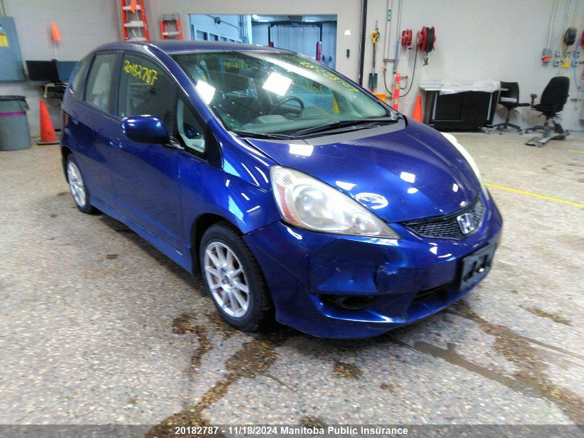 2011 Honda Fit Sport VIN: JHMGE8H75BC800678 Lot: 20182787