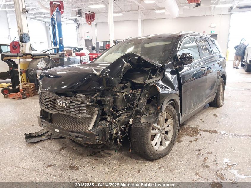 2019 Kia Sorento Ex VIN: 5XYPHDA33KG598105 Lot: 20182838