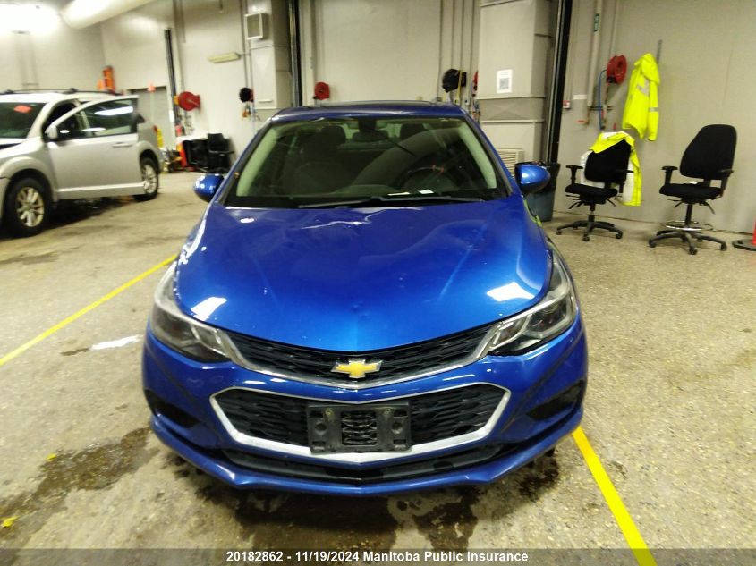 2018 Chevrolet Cruze Lt Turbo VIN: 1G1BE5SMXJ7124236 Lot: 20182862