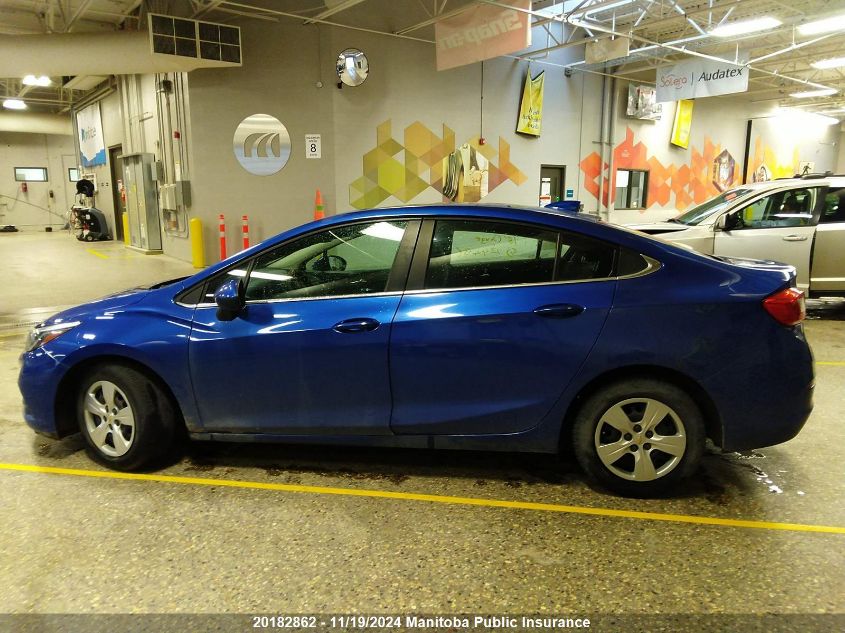 2018 Chevrolet Cruze Lt Turbo VIN: 1G1BE5SMXJ7124236 Lot: 20182862