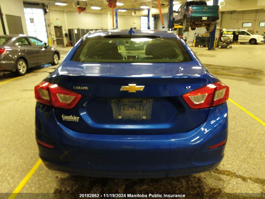 2018 Chevrolet Cruze Lt Turbo VIN: 1G1BE5SMXJ7124236 Lot: 20182862