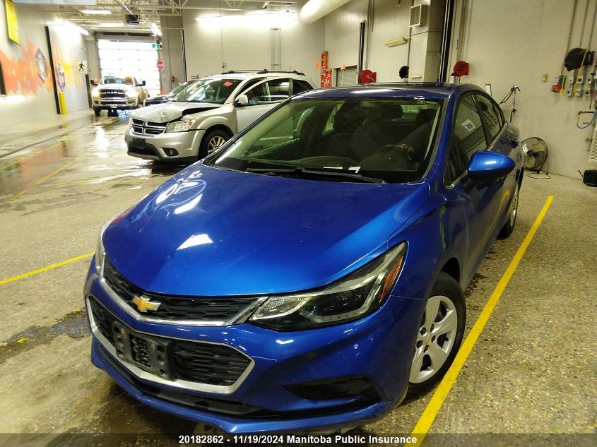 2018 Chevrolet Cruze Lt Turbo VIN: 1G1BE5SMXJ7124236 Lot: 20182862