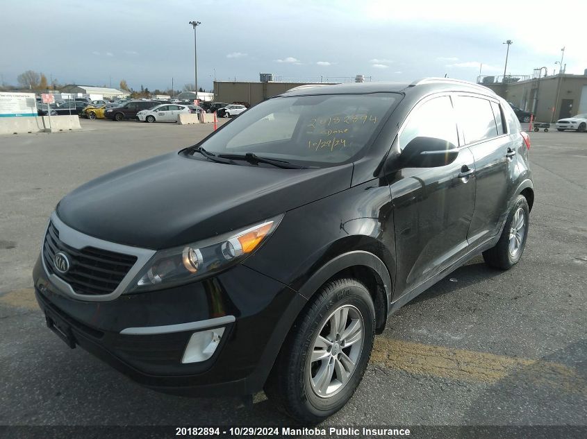 2012 Kia Sportage Lx VIN: KNDPB3A21C7345365 Lot: 20182894