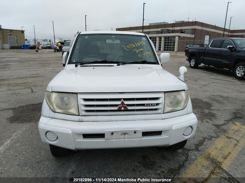 1999 Mitsubishi Pajero VIN: H76W0042413 Lot: 20182896