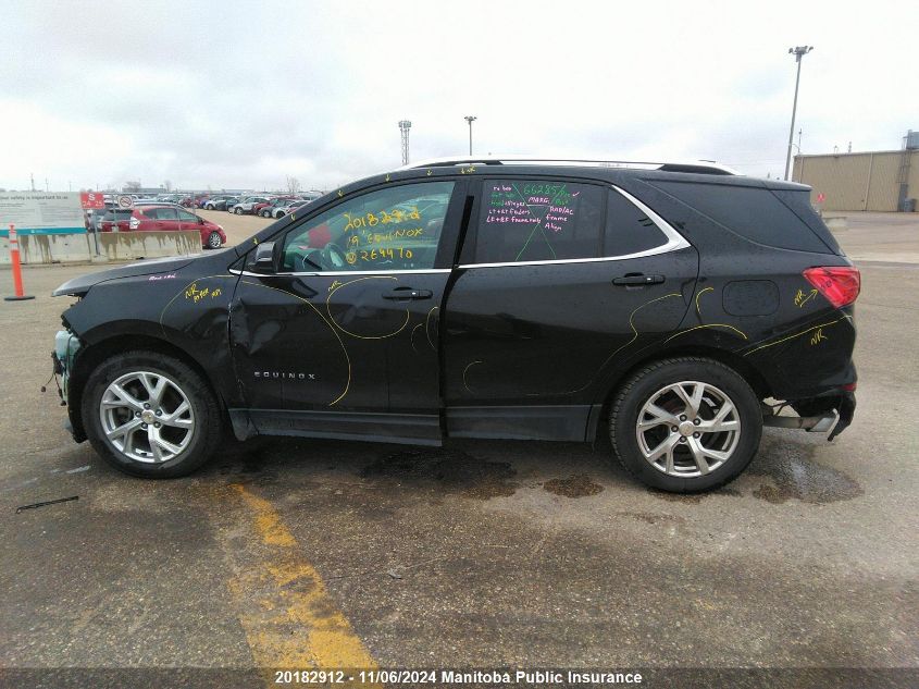 2019 Chevrolet Equinox Lt 2.0T VIN: 2GNAXVEX0K6264470 Lot: 20182912