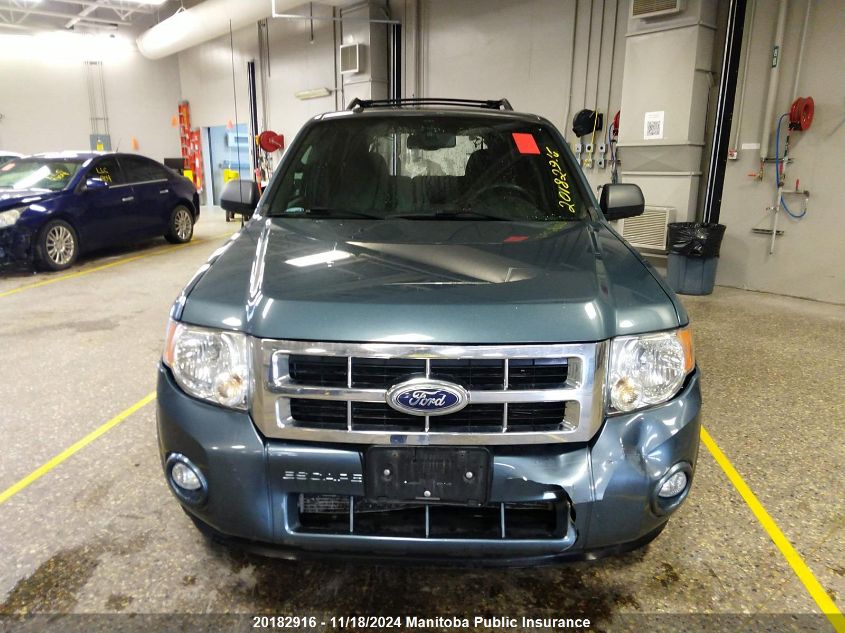 2010 Ford Escape Xlt VIN: 1FMCU9D79AKC74313 Lot: 20182916