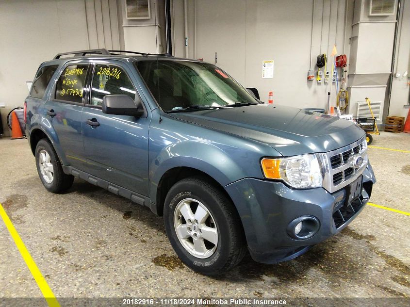 2010 Ford Escape Xlt VIN: 1FMCU9D79AKC74313 Lot: 20182916